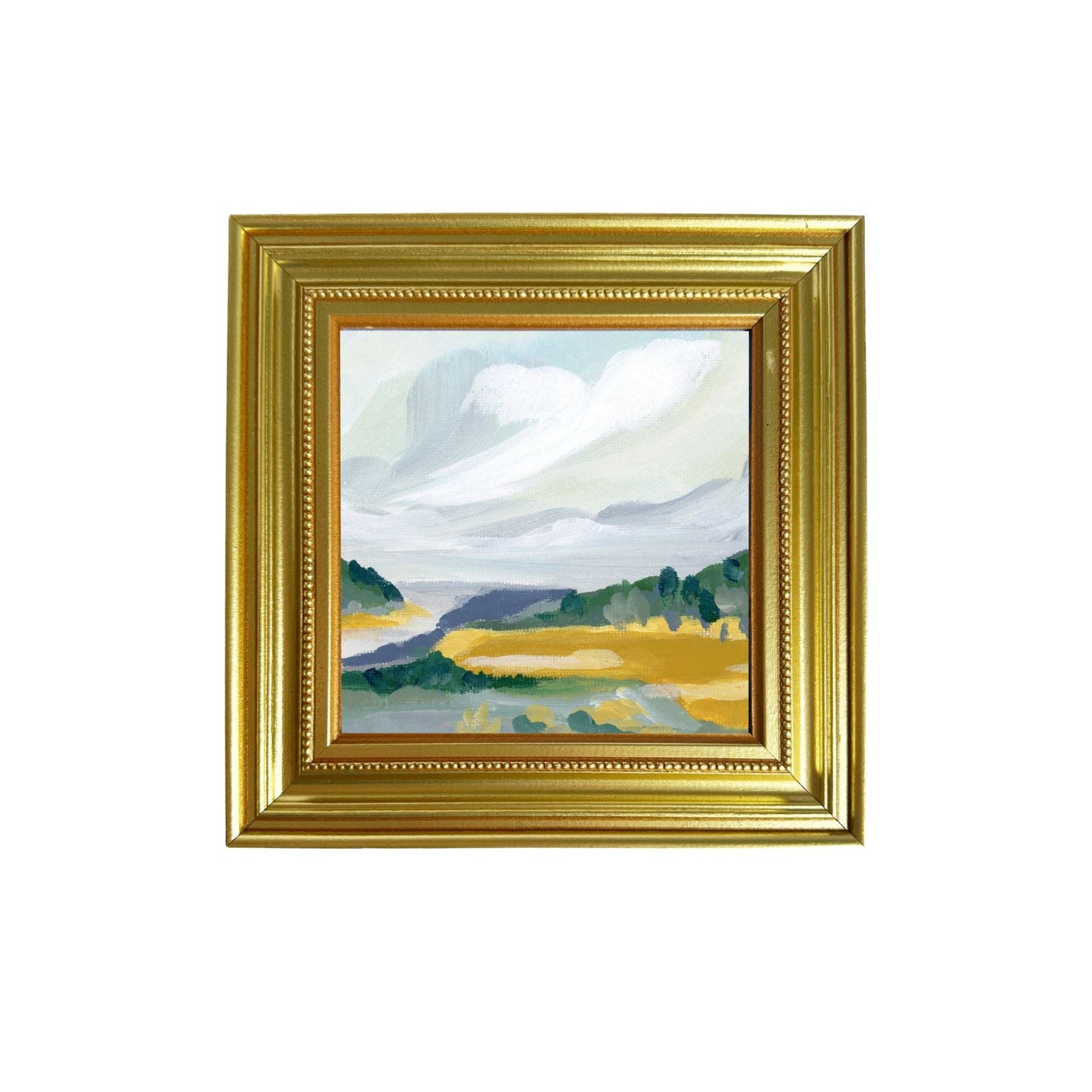 Autumn on the Beach, Custom Framed Print