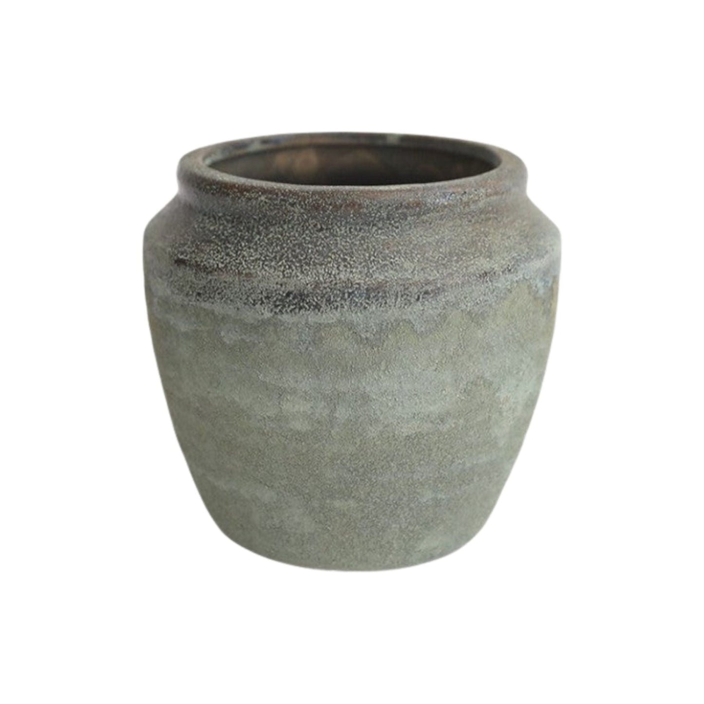 Earthy Blue Planter Pot