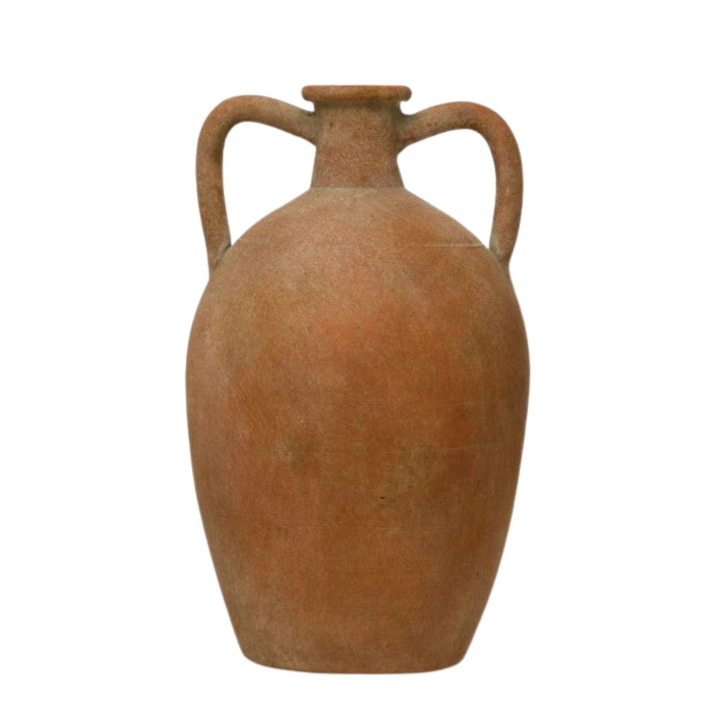 Willow Terracotta Urn with Handles