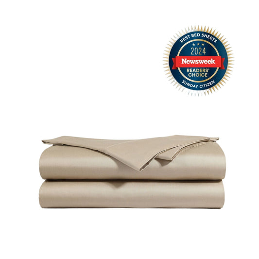 Natural Premium Bamboo Sheet Set with Top Sheet