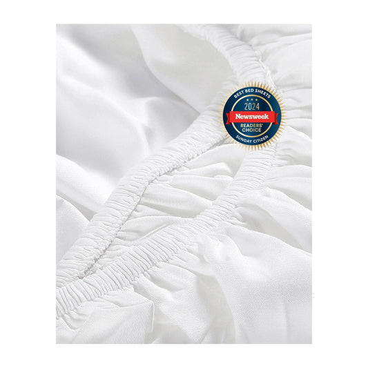 Natural Premium Bamboo Fitted Sheet