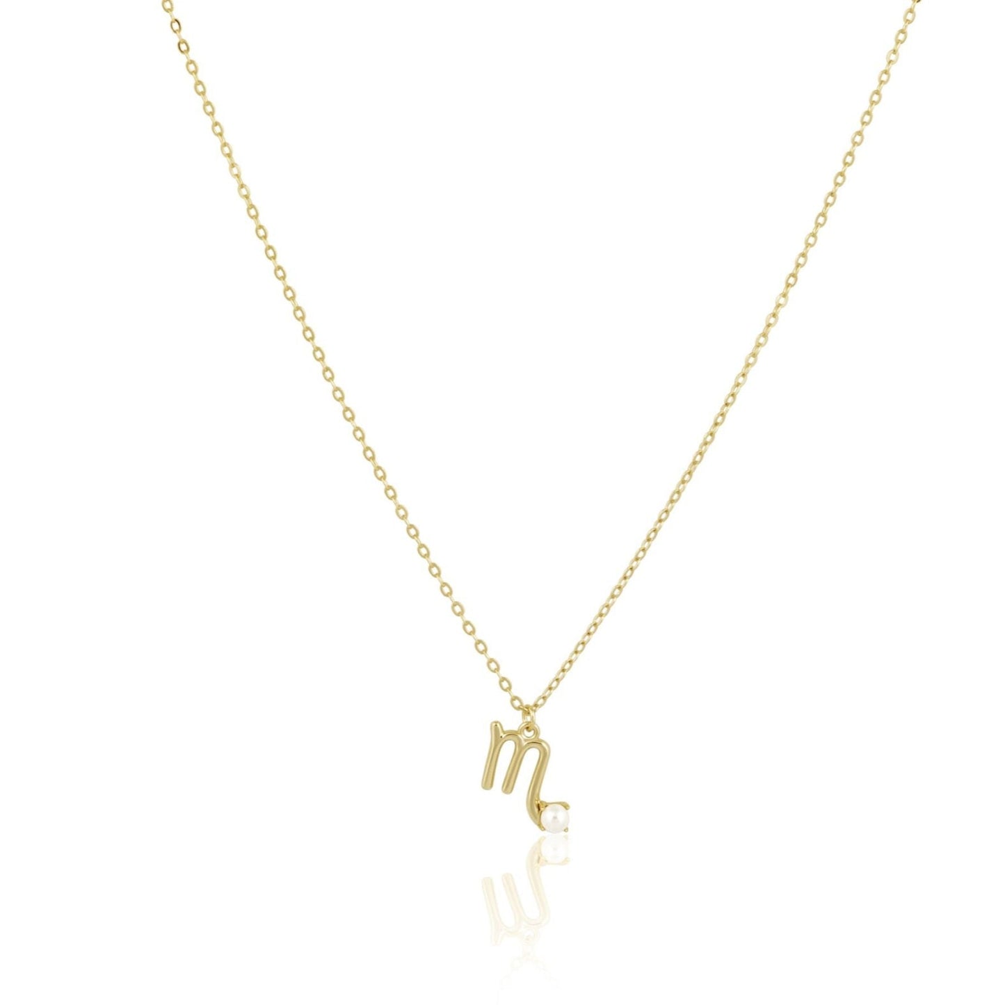 Zodiac Pearl Necklace