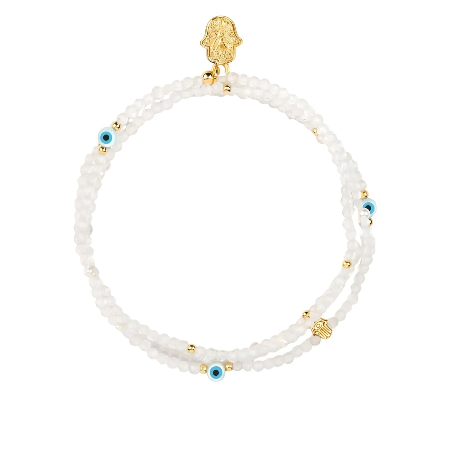 Balanced Spirit - Clear Quartz April Birthstone Wrap