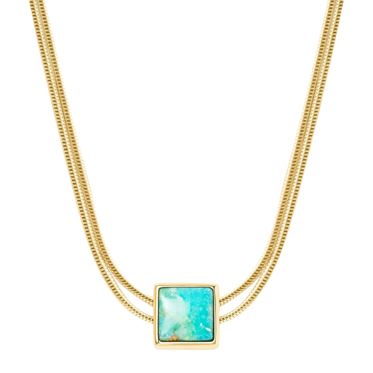 Soothe & Heal - Turquoise Evil Eye December Birthstone Necklace