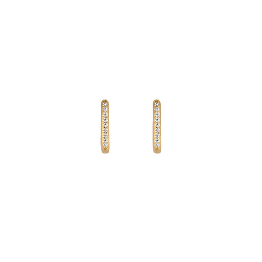 Welcomed Transformation Gold Hoop Earrings