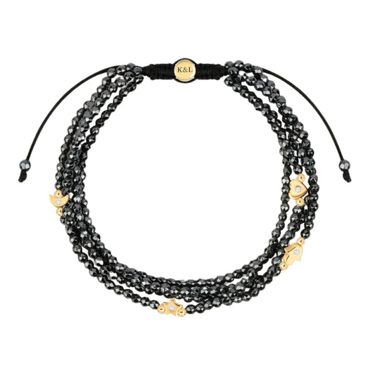 Shining Connection - Hematite Bracelet