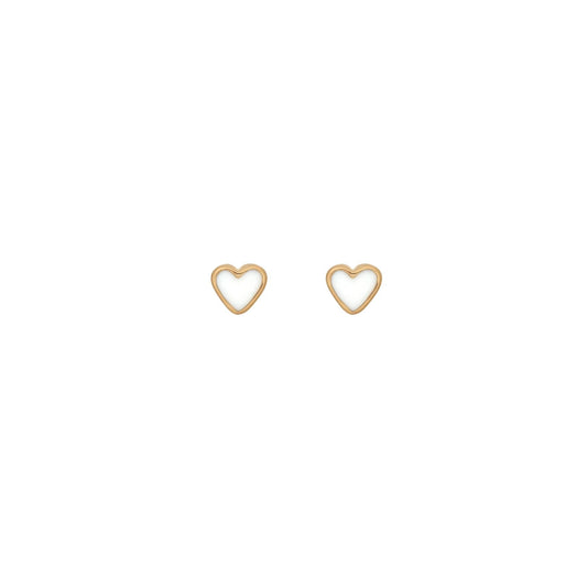 Profound Adoration Heart Earrings
