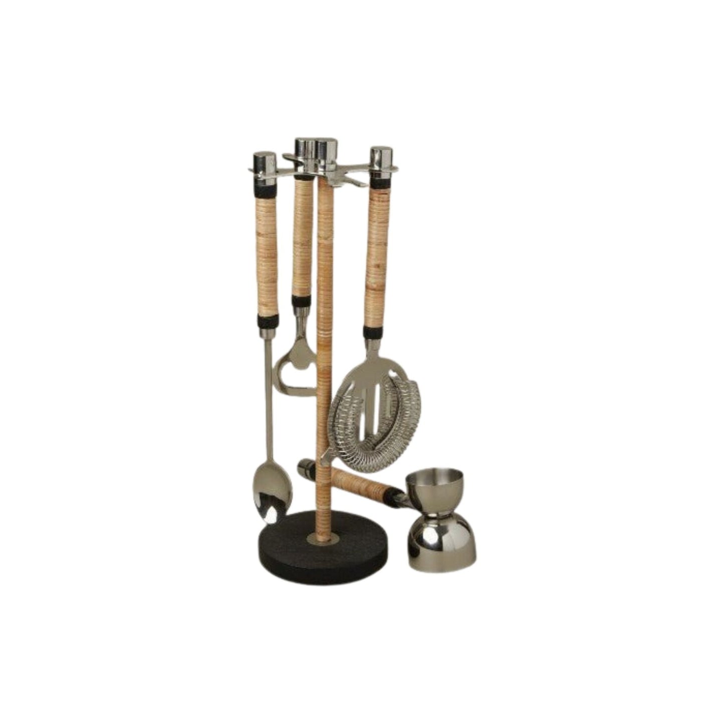 Bailey Rattan Hanging Bar Tool Set