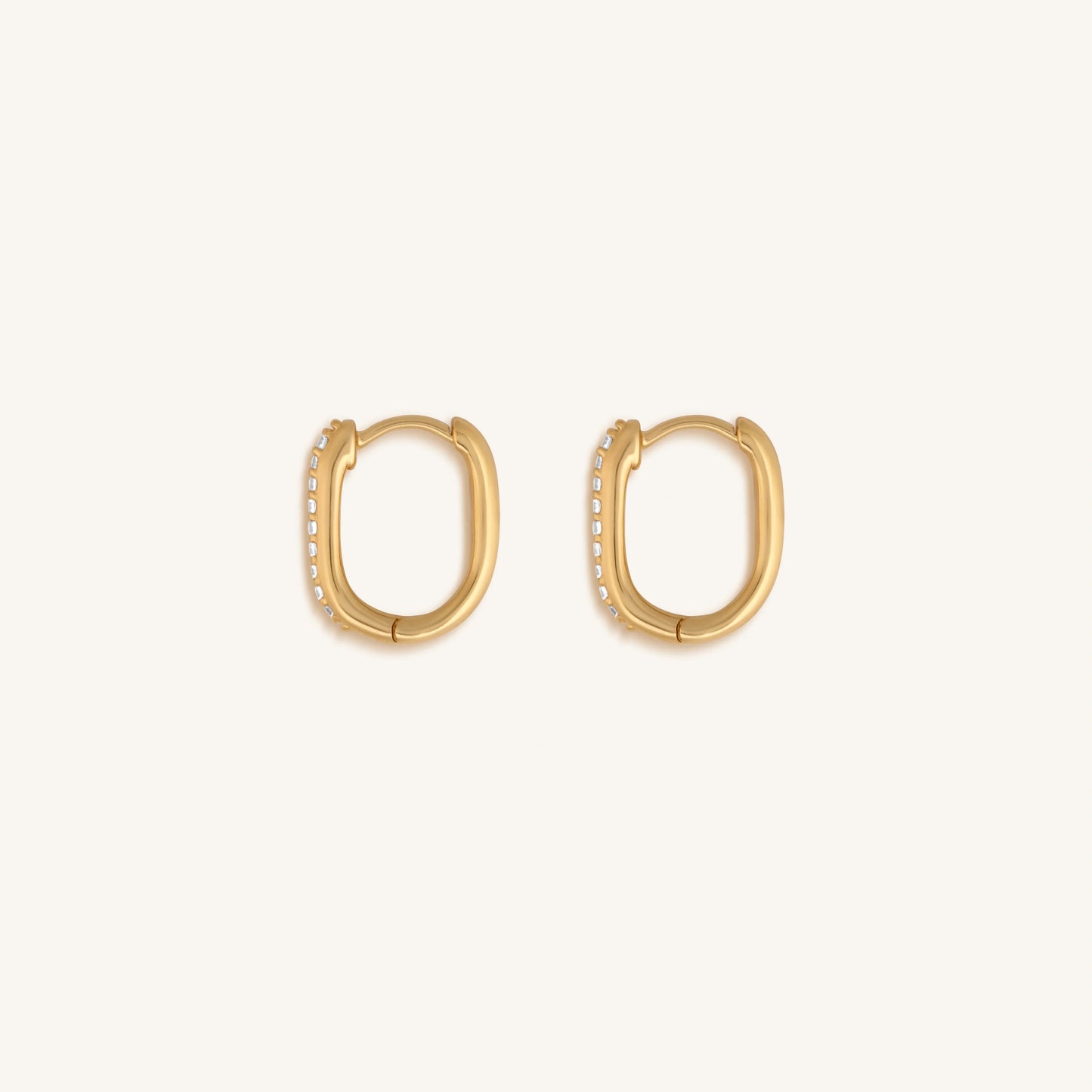 Welcomed Transformation Gold Hoop Earrings