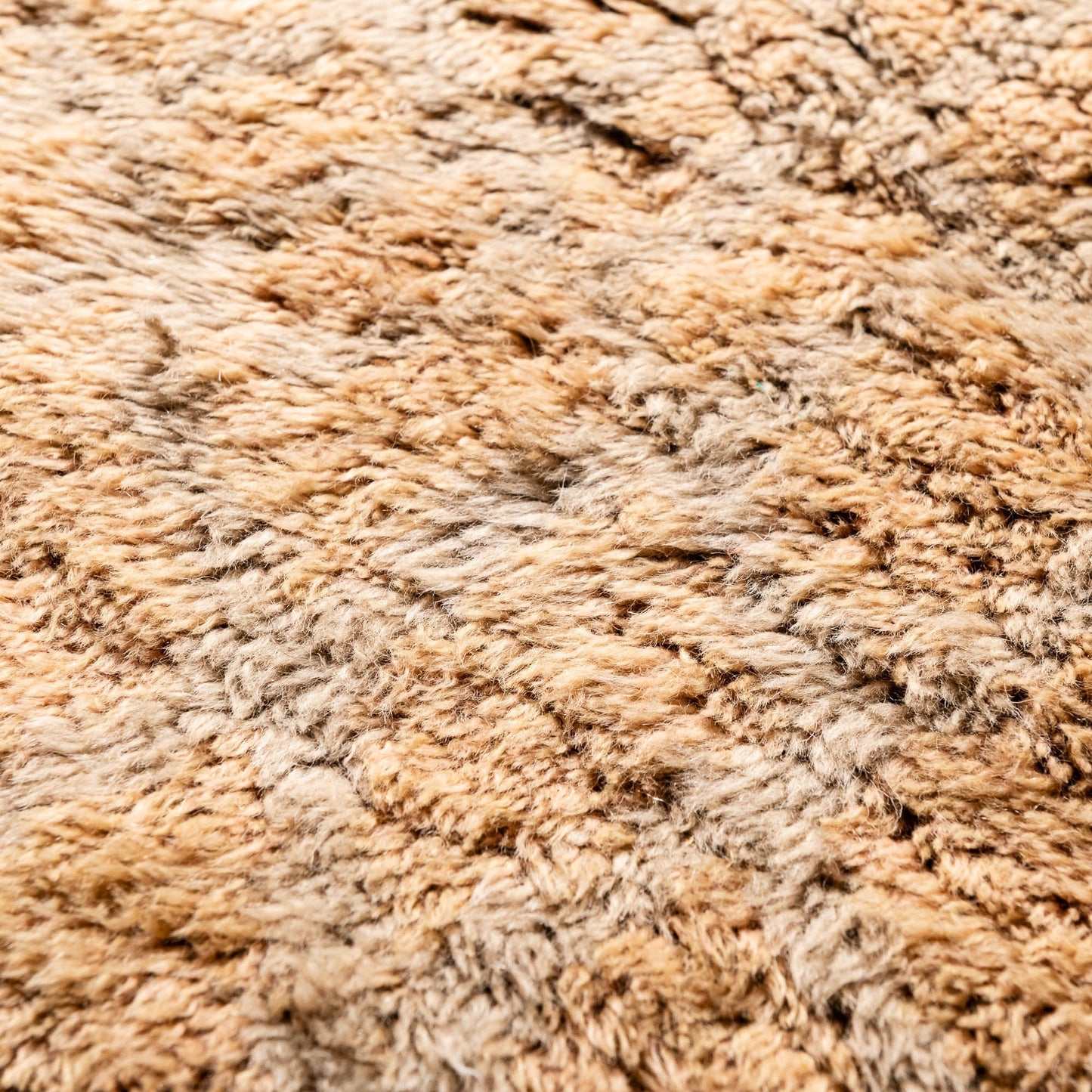 Golden Hush - Luxury Shag Moroccan Rug