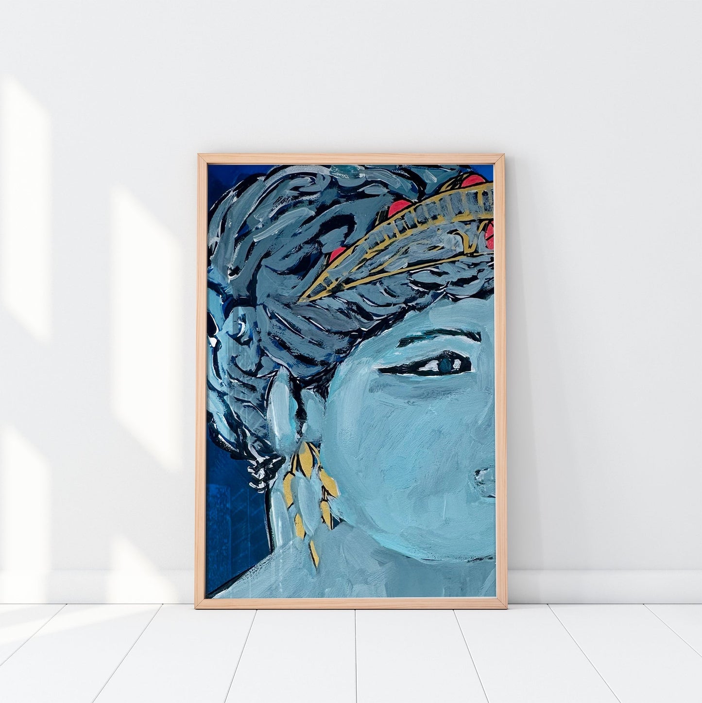 Aphrodite Lapis, Fine Art Print