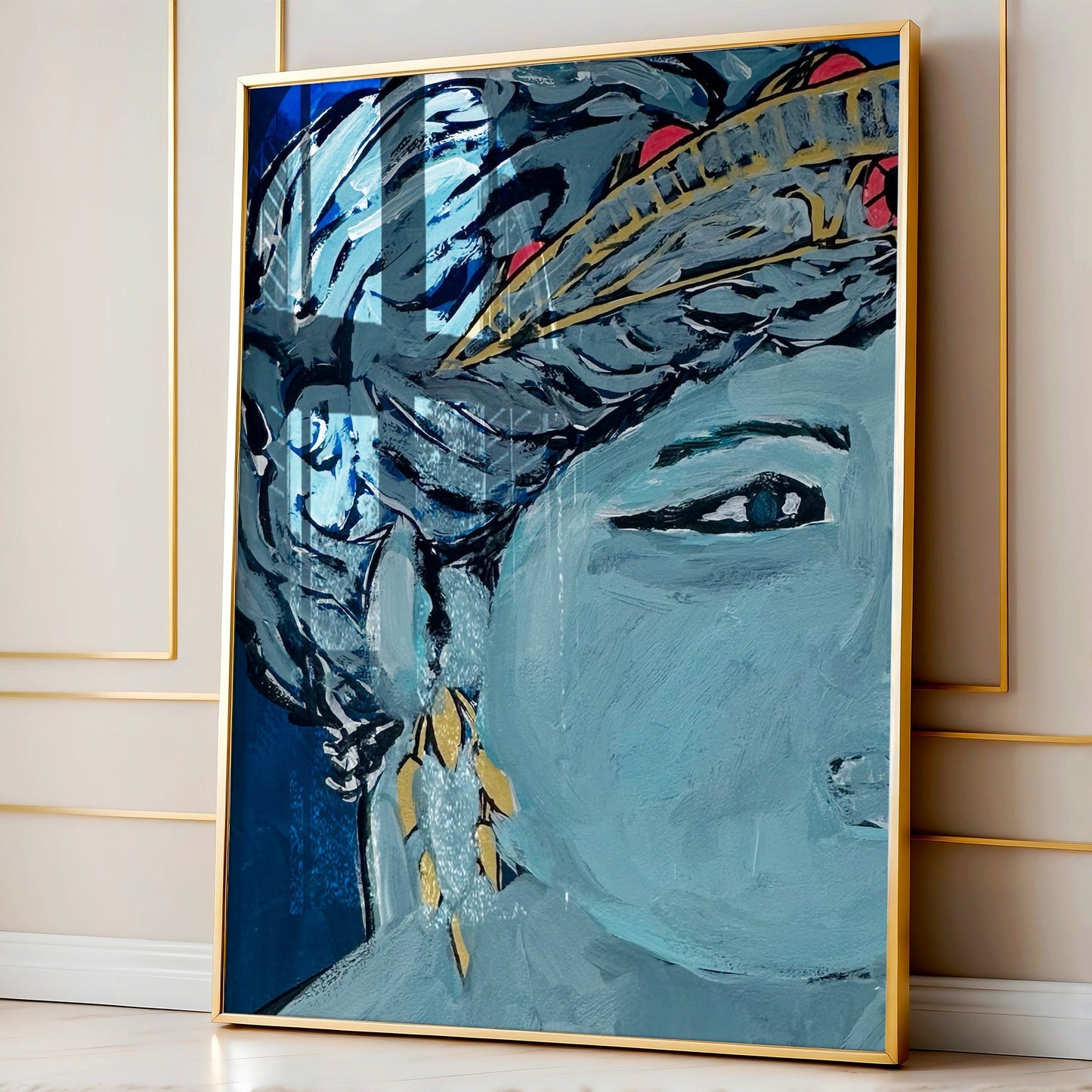 Aphrodite Lapis, Fine Art Print
