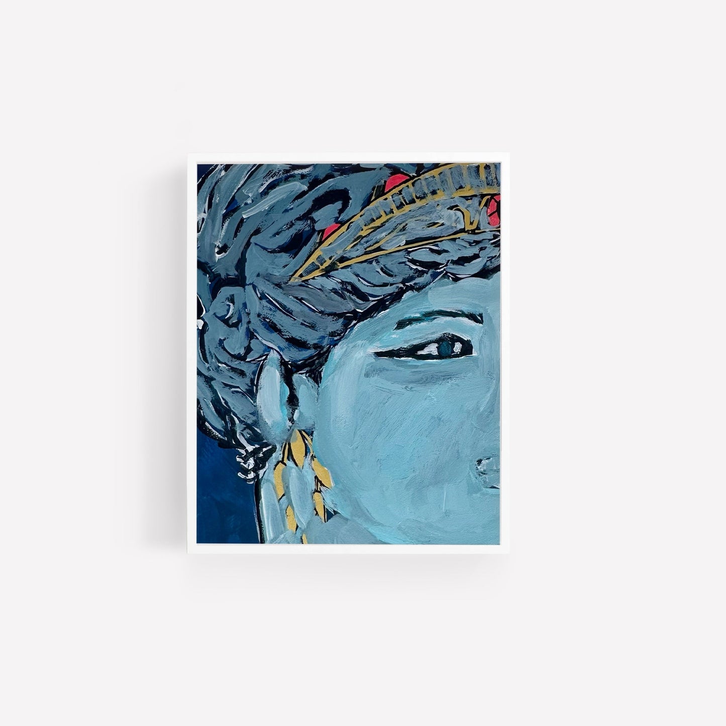 Aphrodite Lapis, Fine Art Print
