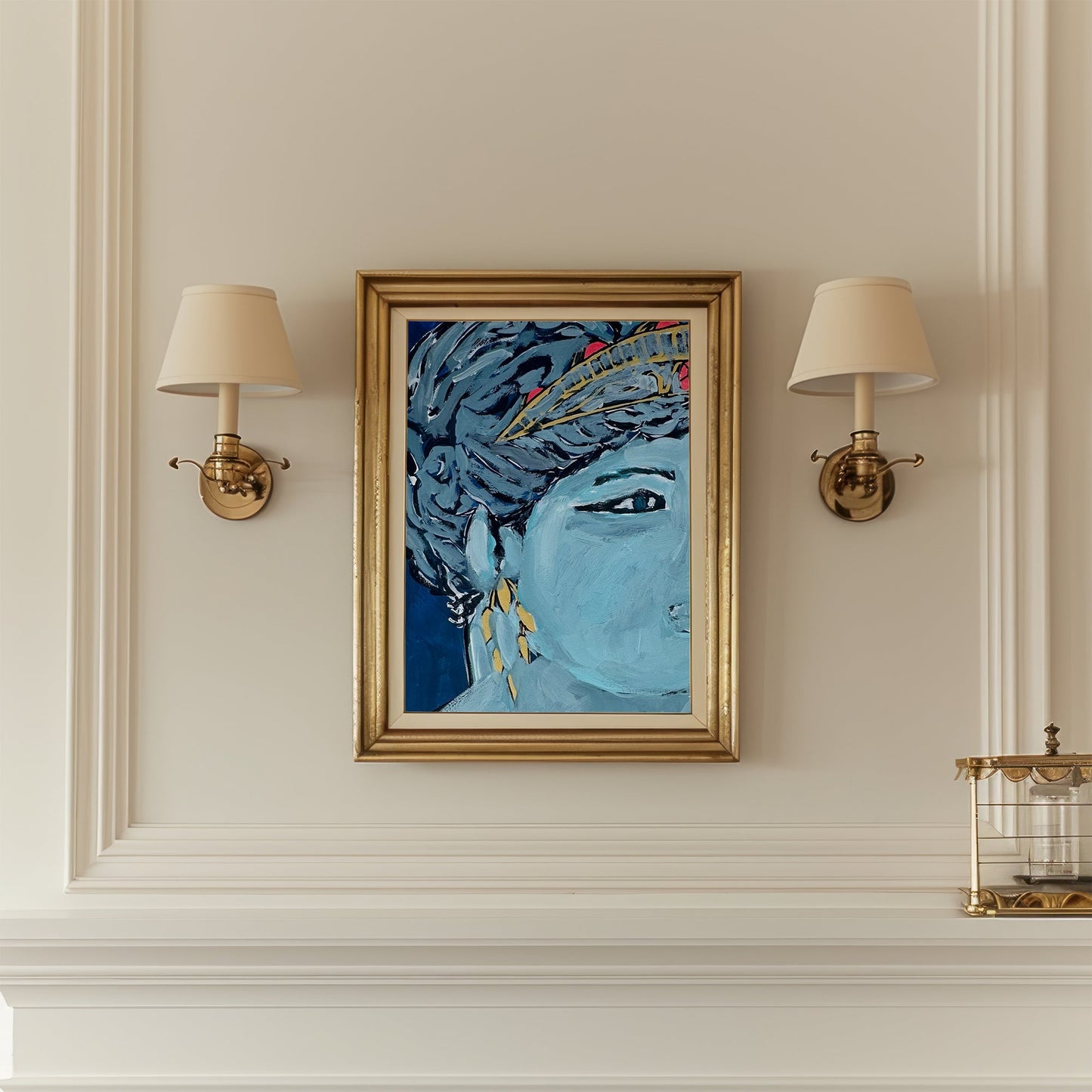 Aphrodite Lapis, Fine Art Print