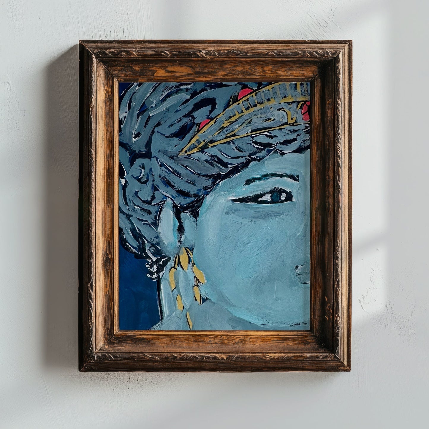 Aphrodite Lapis, Fine Art Print