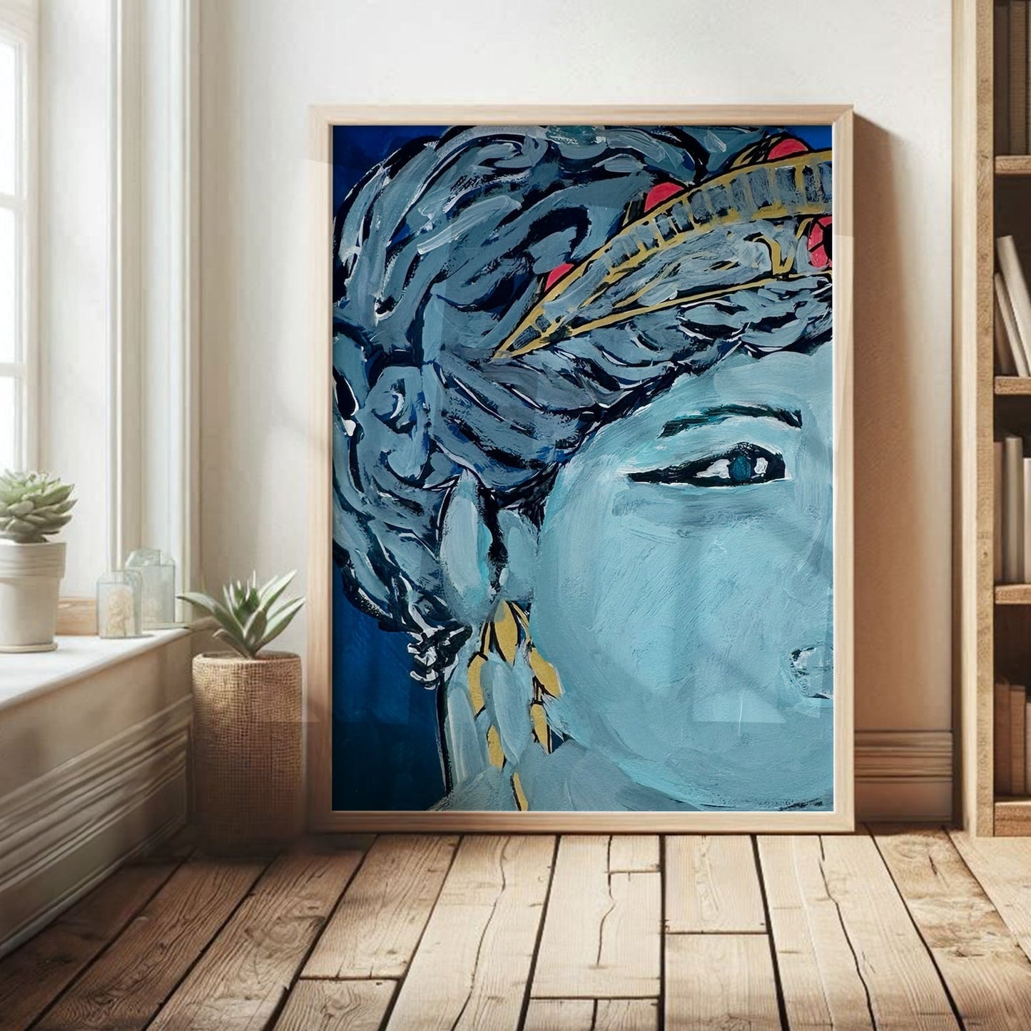 Aphrodite Lapis, Fine Art Print
