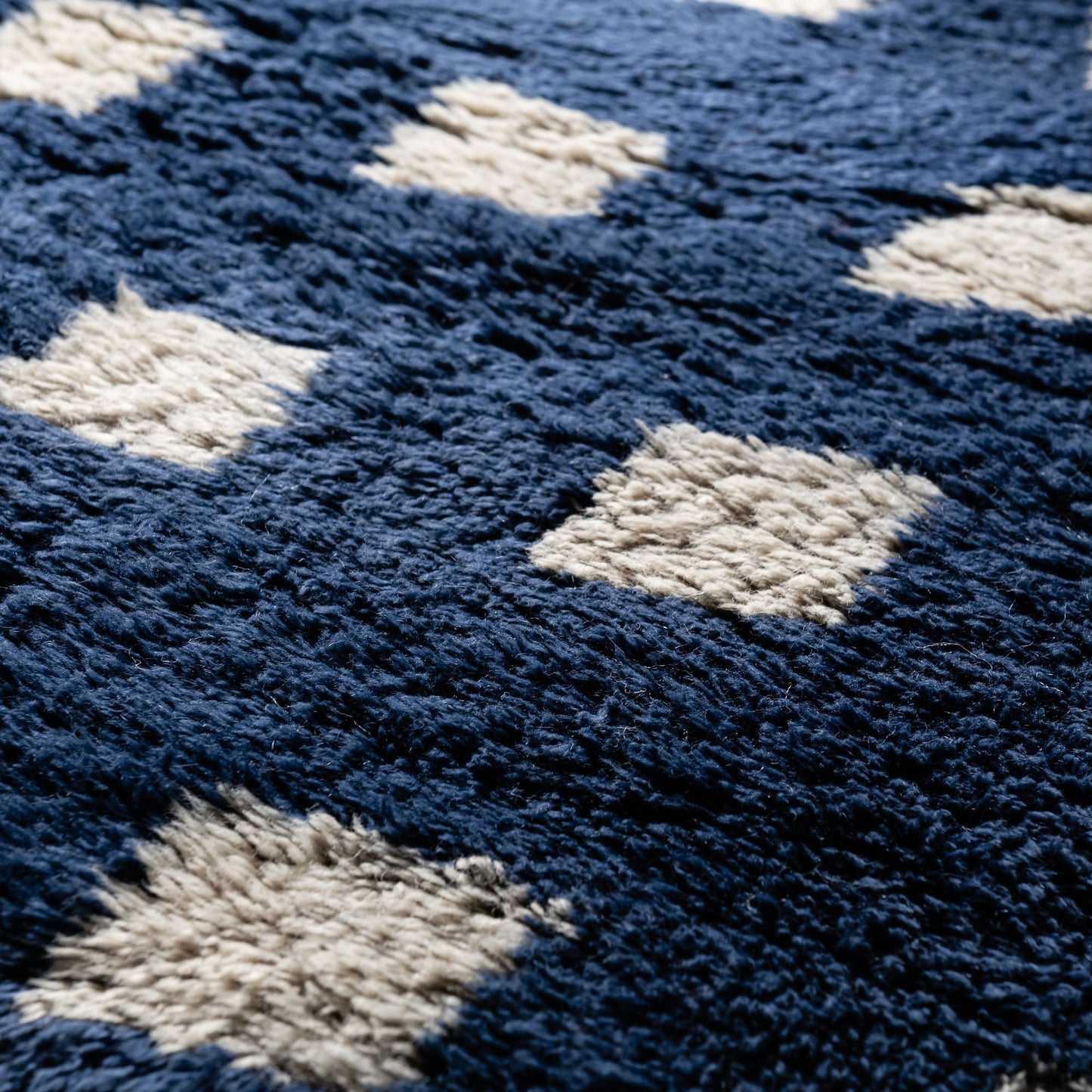 Azure Poetry - Luxury Shag Moroccan Rug