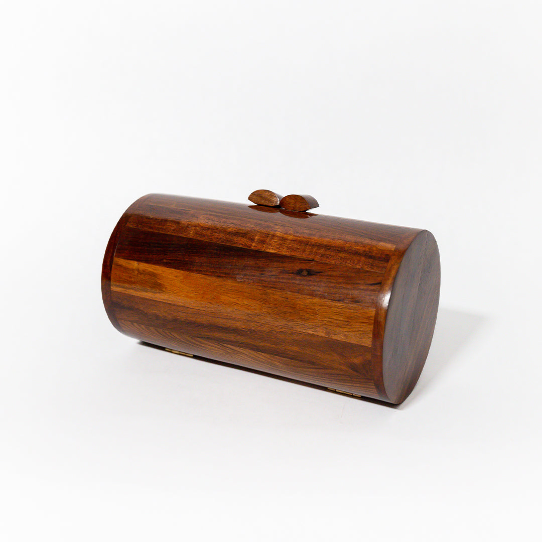 Wooden Barrel Clutch