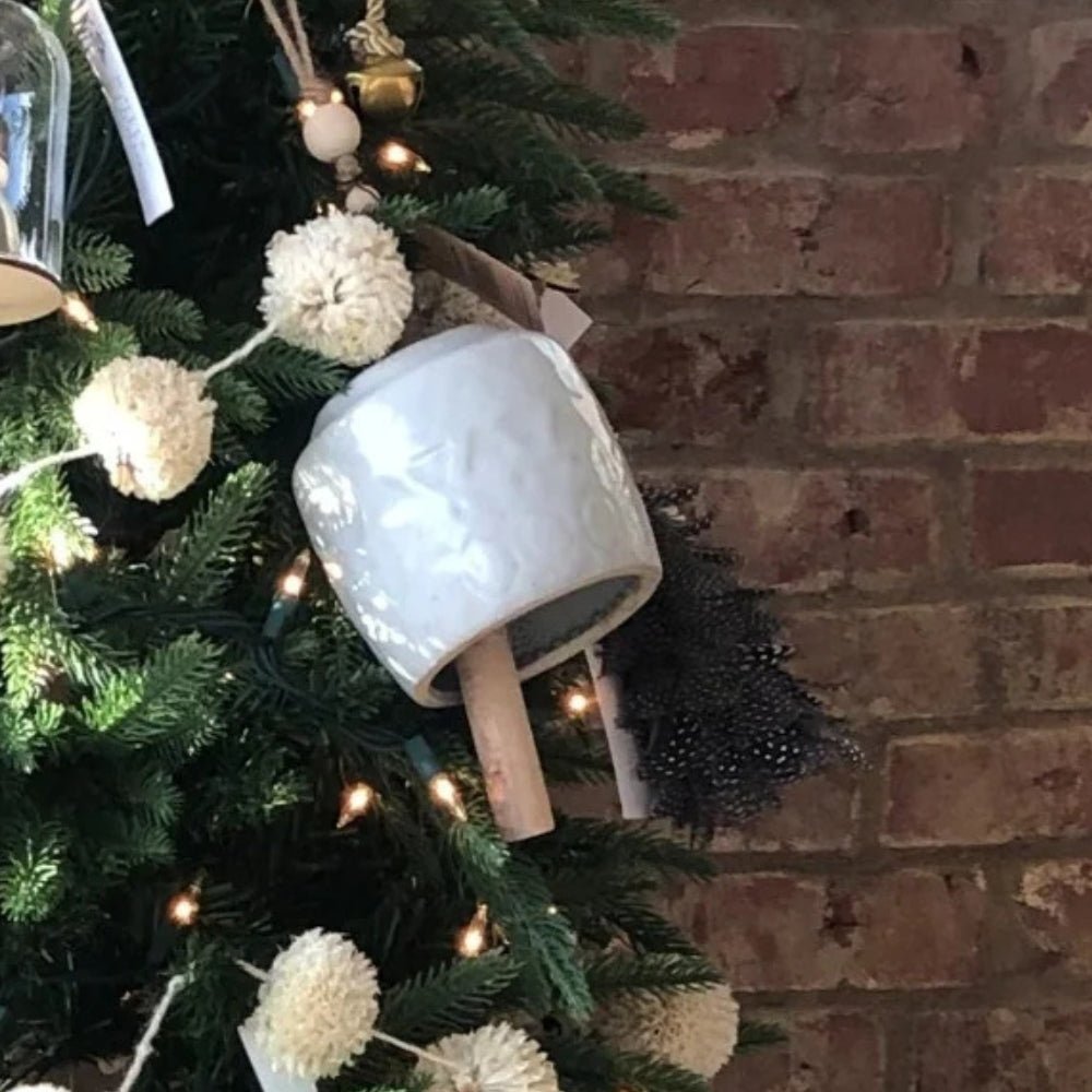 Large Stone Bell Ornaments