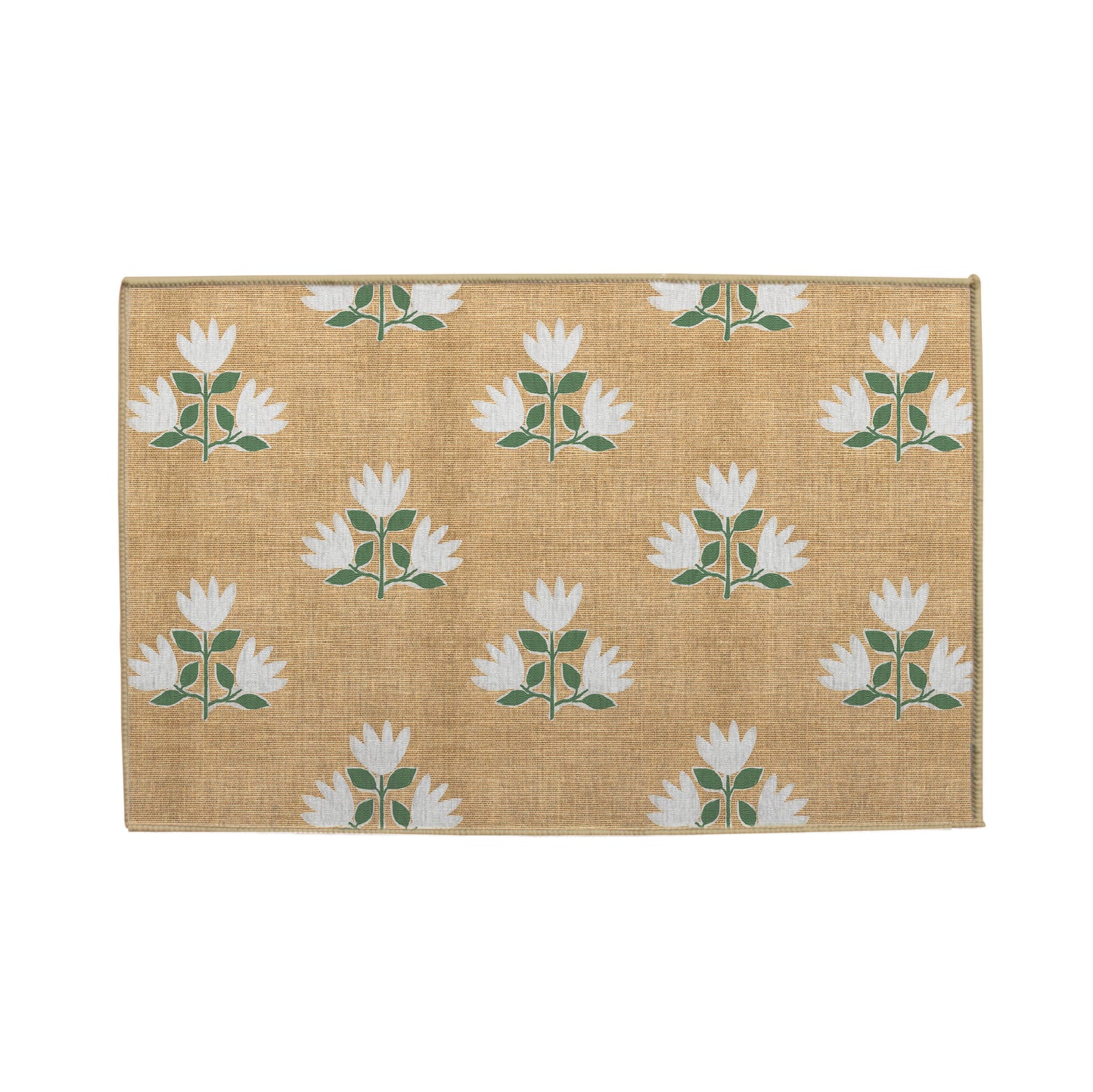 Clementine White Nu-Jute Rug - New & WASHABLE!